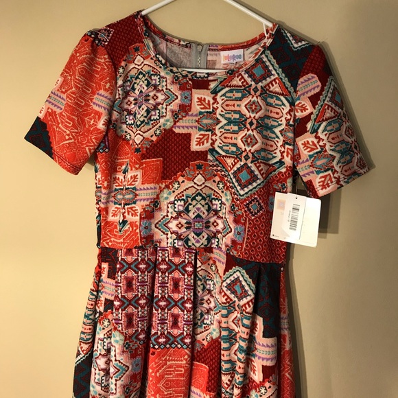 LulaRoe Amelia Dress M - Picture 3 of 12